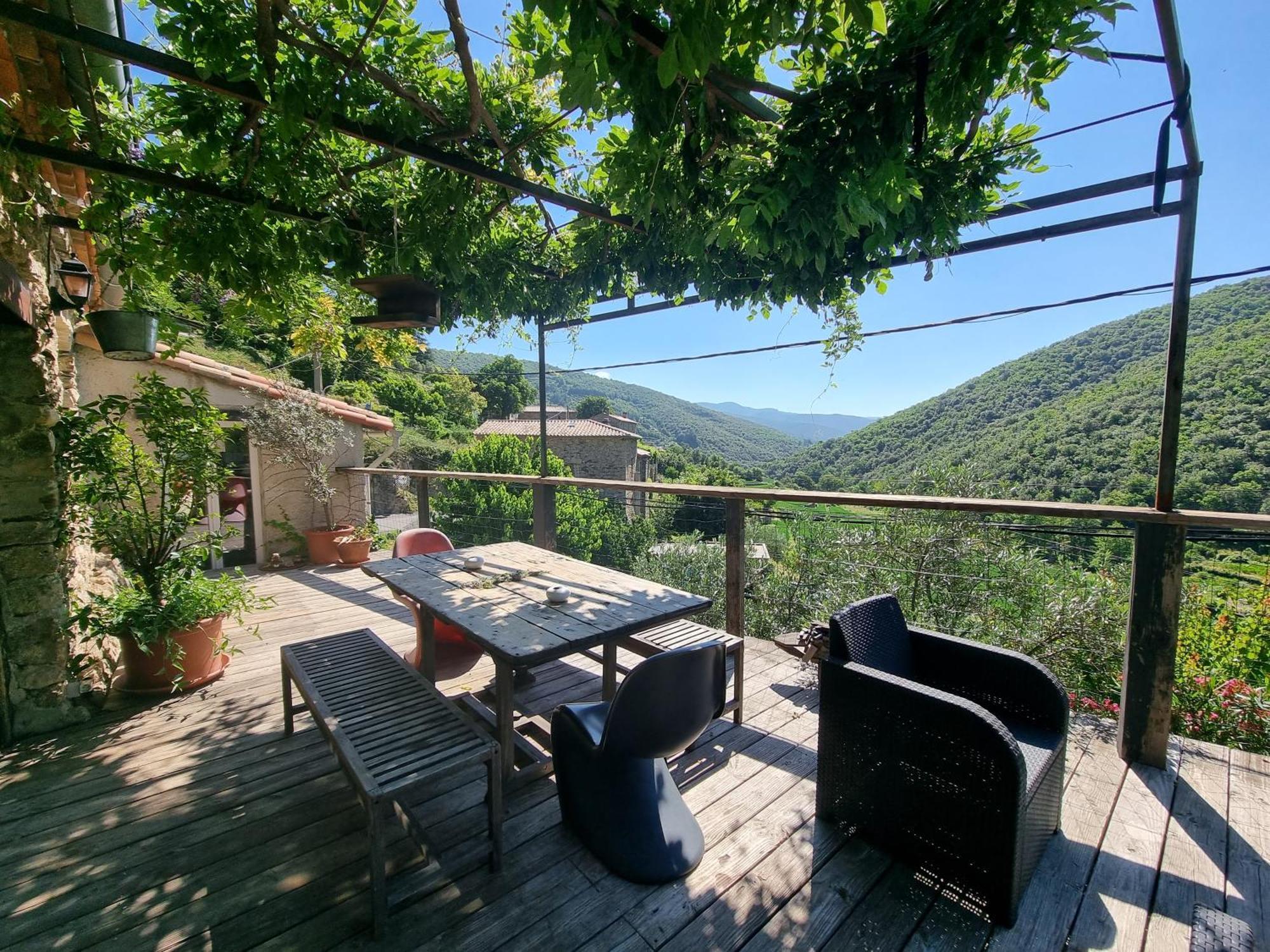 Villa Mas Montet Chez Raphael à Valleraugue Extérieur photo