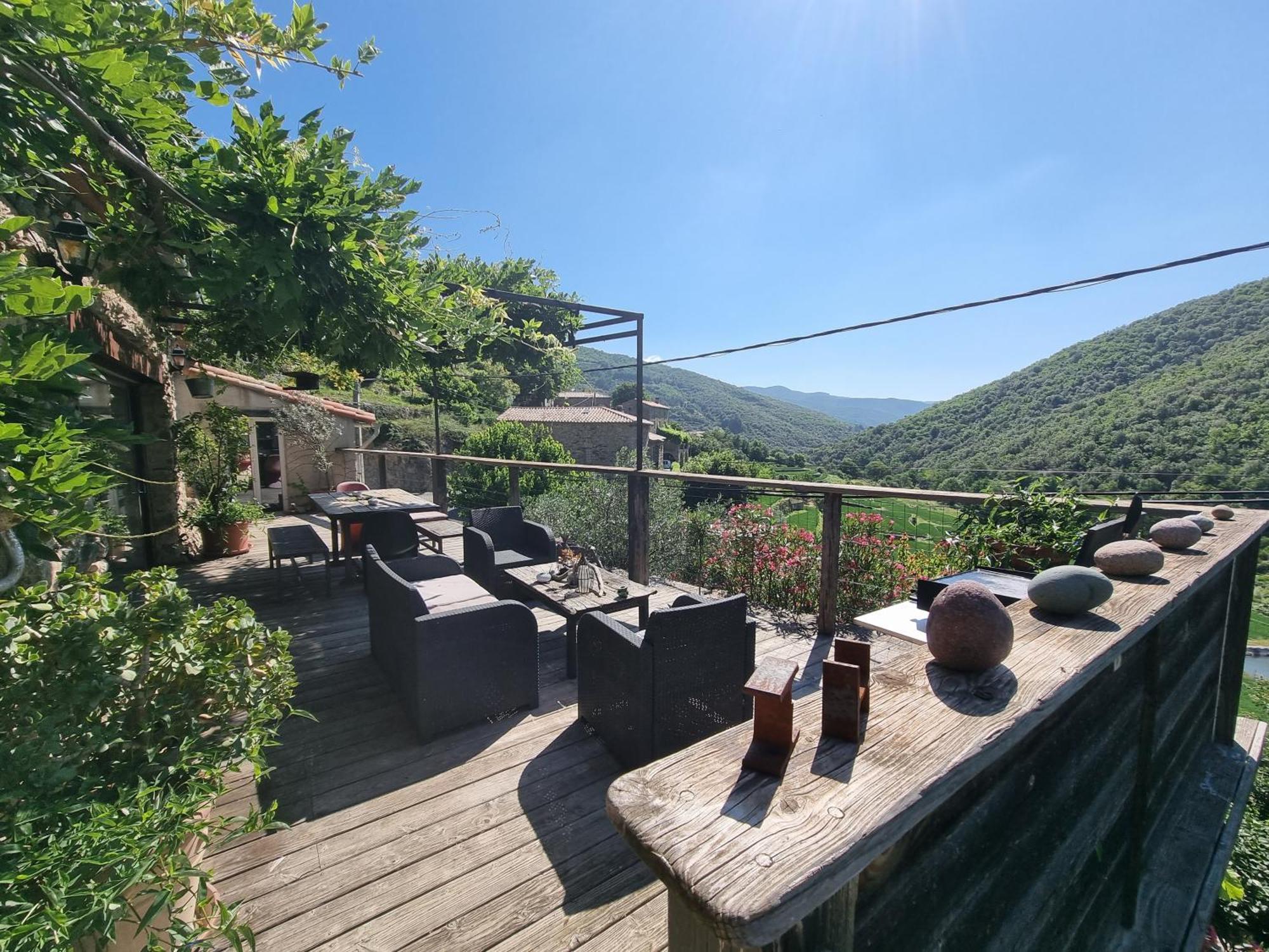 Villa Mas Montet Chez Raphael à Valleraugue Extérieur photo